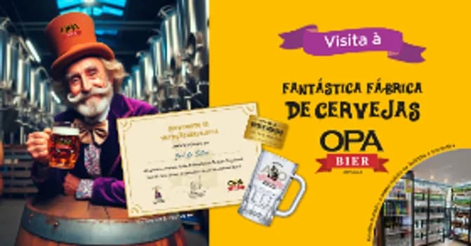 Imagem do VISITA À FANTÁSTICA FÁBRICA DE CERVEJAS OPA BIER - AUDIOGUIADA (LEVAR FONE DE OUVIDO)