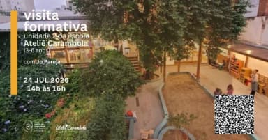 Visita Formativa - Unidade 2 da Ateliê Carambola (3 a 6 anos) - 24/07/2026 em São Paulo