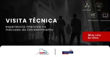 Visita Técnica Direito do Entretenimento na Prática + Coffe Break em Rio de Janeiro