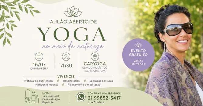 Imagem do Vivência de Yoga & Nutrição