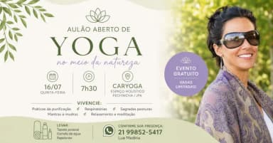 Vivência de Yoga & Nutrição em Rio de Janeiro