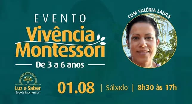 Imagem do Vivência Montessori de 3 a 6 anos