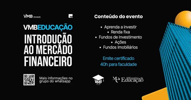 Imagem do VMB Educação - Introdução ao Mercado Financeiro 2 edição