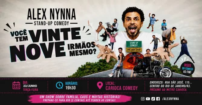 Imagem do VOCÊ TEM VINTE NOVE IRMÃOS MESMO?
