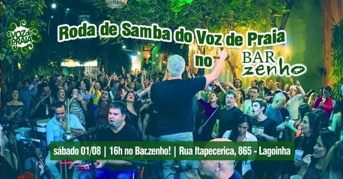 Imagem do Voz de Praia no Barzenho!