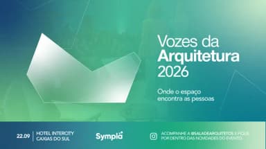 Vozes da Arquitetura 2026 em Caxias do Sul