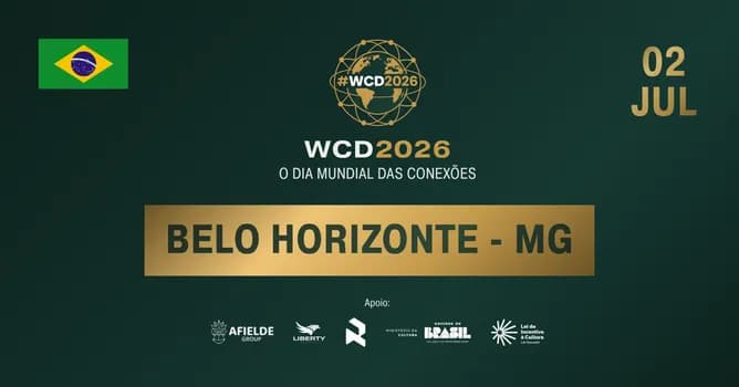 Imagem do WCD 2026 Belo Horizonte - MG | O Dia Mundial das Conexões