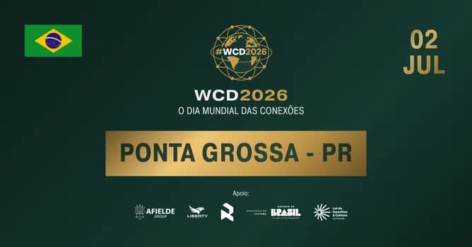 Imagem do WCD 2026 Ponta Grossa - PR | O Dia Mundial das Conexões