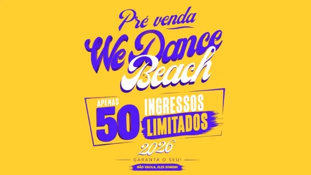 Imagem do We Dance Beach 2026