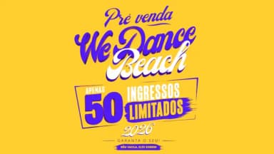 We Dance Beach 2026 em Rio de Janeiro