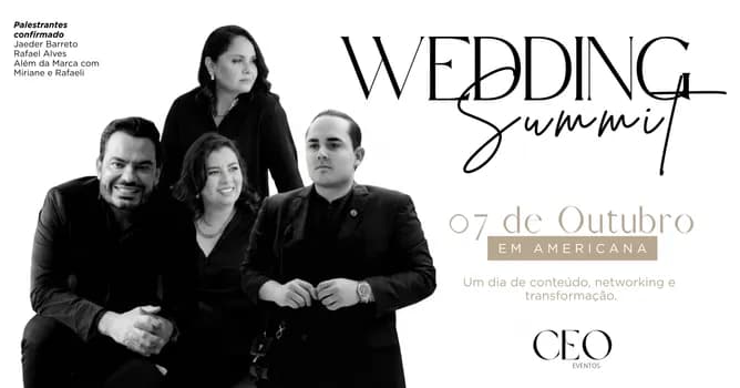 Imagem do Wedding Summit 2026