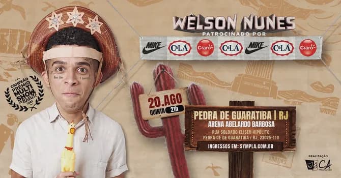 Imagem do WELSON NUNES - (PEDRA DE GUARATIBA)