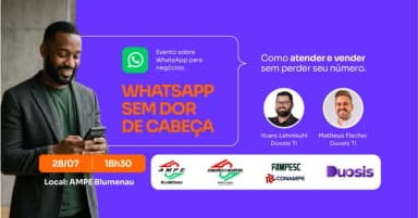 WHATSAPP SEM DOR DE CABEÇA em Blumenau