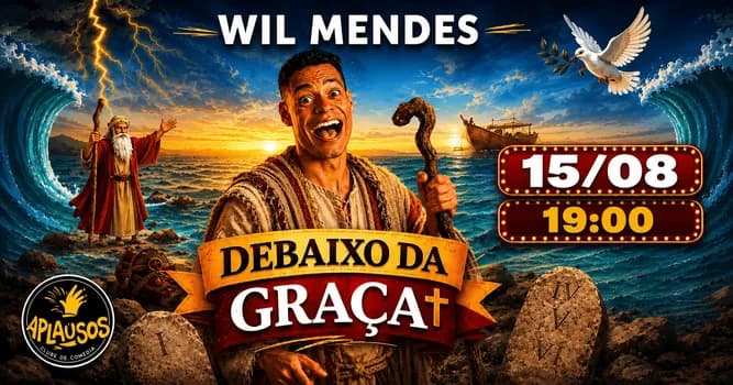 Imagem do Wil Mendes - Debaixo da Graça - De volta à Brasília - Comédia stand-up