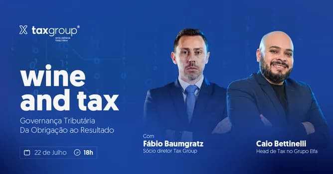 Imagem do Wine and Tax | 22 de julho