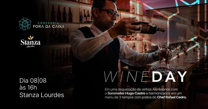 Imagem do Wine Day 08/08 - Confraria Fora da Caixa