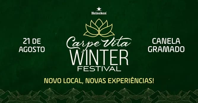Imagem do Winter Festival Carpe Vita 2026 - Canela & Gramado