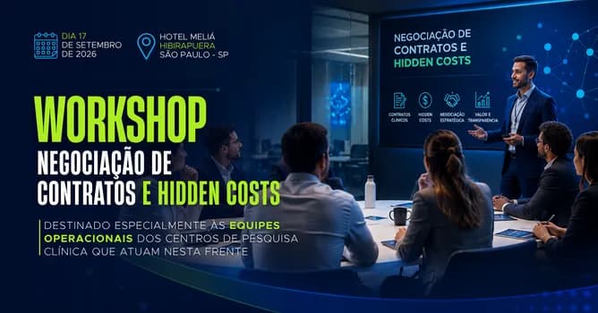 Imagem do Wokshop de Negociação de Contratos e Hidden Costs