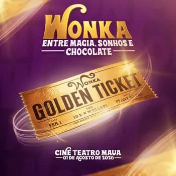 Imagem do Wonka - Entre magia, sonhos e chocolate - 2 SESSÃO