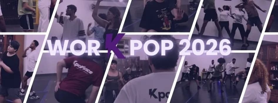 Imagem do WOR K POP 2026 - WORKSHOPS DE DANÇA & CULTURA K-POP