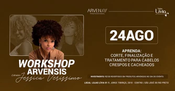 Imagem do WORKSHOP ARVENSIS COM JESSICA VERISSIMO
