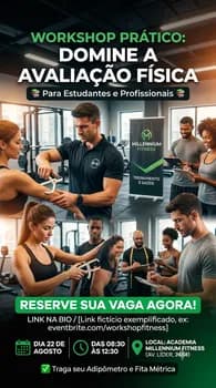 Imagem do Workshop Avaliação Física na Prática: Da Teoria ao Faturamento