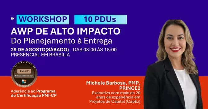 Imagem do Workshop | AWP de Alto Impacto Do Planejamento à Entrega