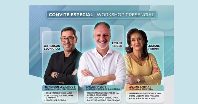 Imagem do Workshop: COMPETÊNCIA ESTRATÉGICA: DO PLANEJAMENTO À EXECUÇÃO DE EXCELÊNCIA