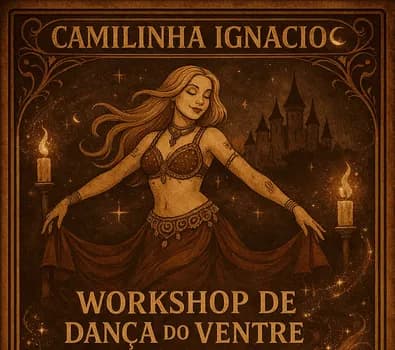 Imagem do Workshop de Dança do Ventre com Camilinha Ignacio
