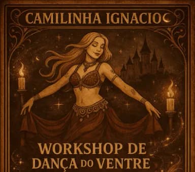 Workshop de Dança do Ventre com Camilinha Ignacio em São Paulo