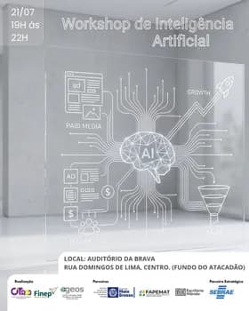 Workshop de Inteligência Artificial para Marketing, Vendas e Growth em Rondonópolis