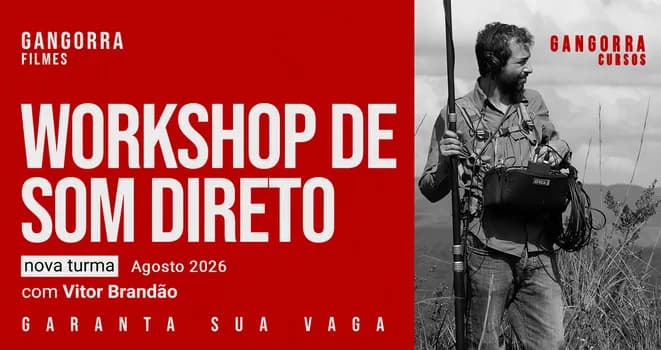 Imagem do Workshop de Som Direto com Vitor Brandão