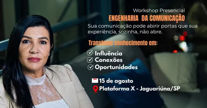 Imagem do Workshop - Engenharia da Comunicação