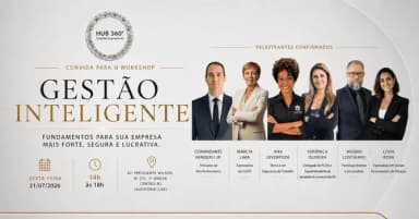 WORKSHOP GESTÃO INTELIGENTE em Rio de Janeiro