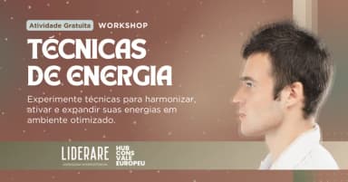 Workshop Gratuito: Técnicas de Energia em Blumenau