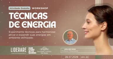 Workshop Gratuito: Técnicas de Energia em São Bento do Sul