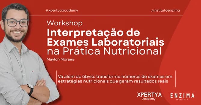 Imagem do Workshop Interpretação de Exames Laboratoriais na Prática Nutricional