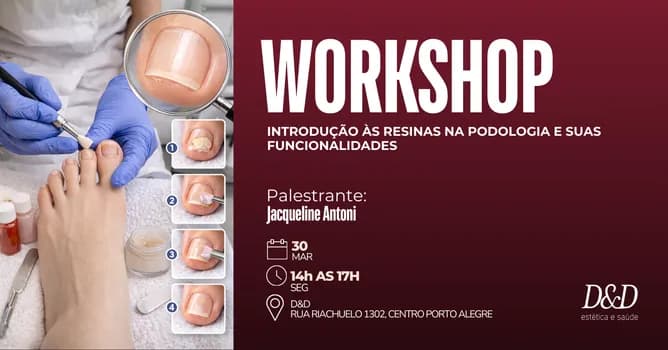 Imagem do Workshop - Introdução às Resinas na Podologia e suas Funcionalidades