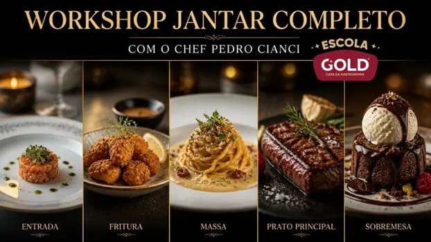 Imagem do Workshop Jantar Completo