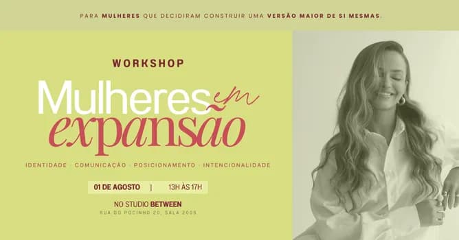 Imagem do Workshop Mulheres em Expansão by Bruna Santiago
