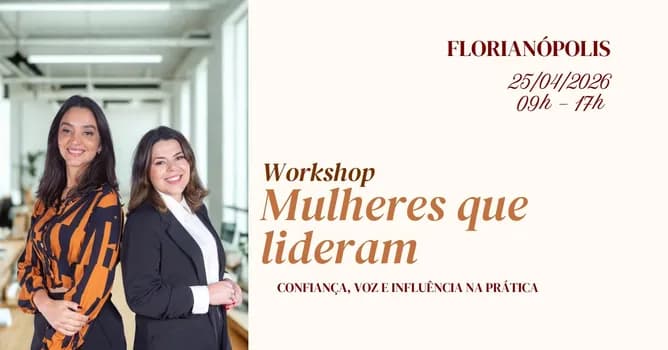 Imagem do Workshop Mulheres que lideram: confiança, voz e influência na prática