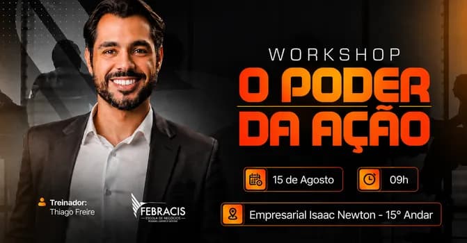 Imagem do WORKSHOP: O PODER DA AÇÃO
