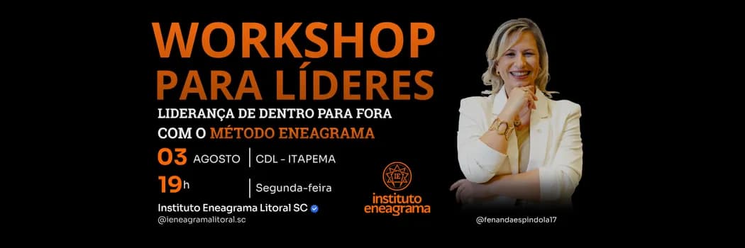 Imagem do Workshop para Líderes - Liderança de Dentro para Fora com o Método Eneagrama