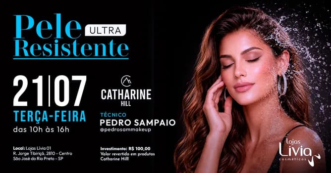 Imagem do WORKSHOP PELE ULTRA RESISTENTE CATHARINE HILL