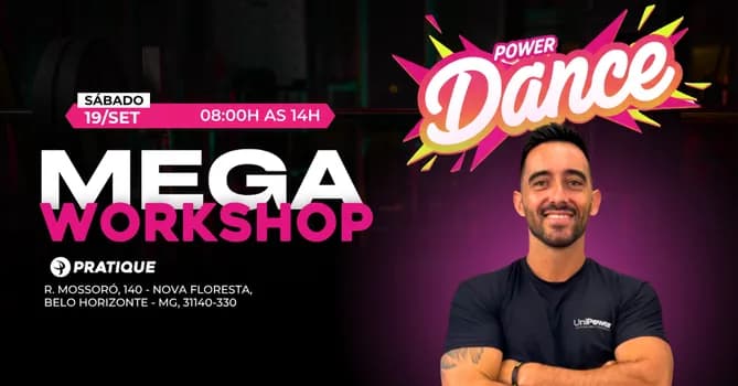 Imagem do WORKSHOP POWER DANCE - BH - 19/09/2026