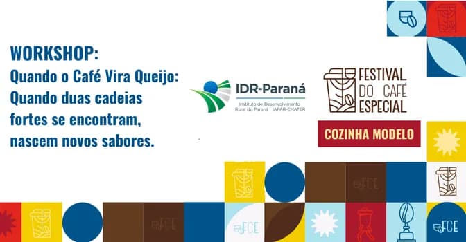 Imagem do Workshop: Quando o Café Vira Queijo: Quando duas cadeias fortes se encontram, nascem novos sabores.