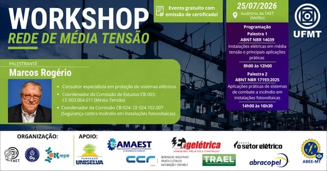 Imagem do Workshop Rede de Média Tensão