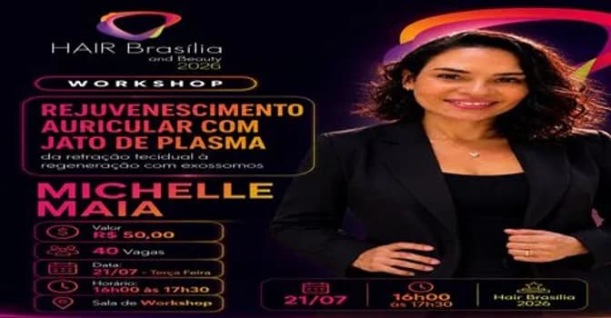 Imagem do WORKSHOP - REJUVENESCIMENTO AURICULAR COM JATO DE PLASMA