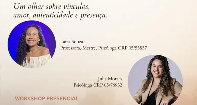 Imagem do Workshop Ser em relação: Encontros humanos na era da desconexão
