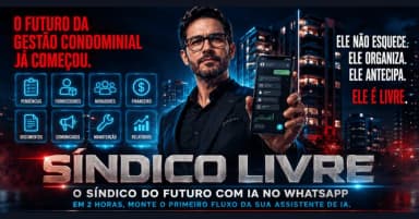 Workshop Síndico Livre: o Síndico do Futuro com IA no WhatsApp em Porto Alegre